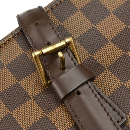 Louis Vuitton Chelsea Damier, Brown, Canvas, Tote Bag