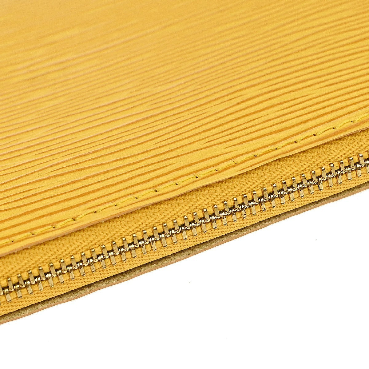 Louis Vuitton Pochette Accessoires NM Epi Leather, Yellow, Leather, Clutch