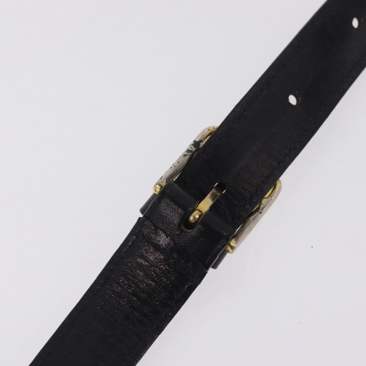 Celine Shoulder Leather, Black, Leather, Shoulder Bag