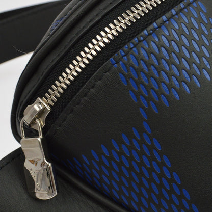 Louis Vuitton Campus Bumbag Damier Infini 3D Leather, Black, Leather, Crossbody Bag