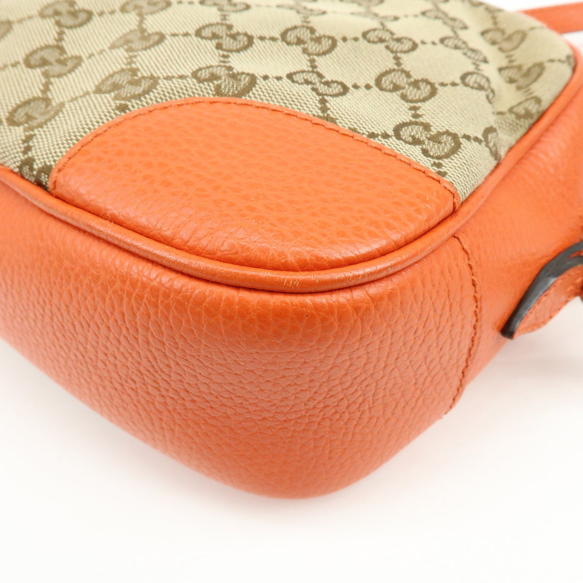 Gucci Bree Disco GG Canvas with Leather, Beige, Canvas, Crossbody Bag