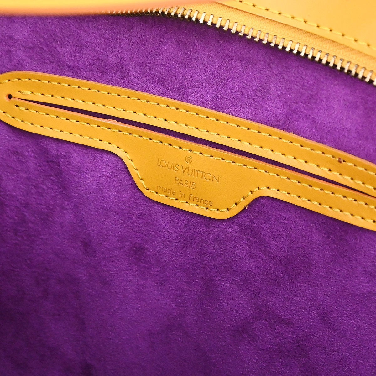 Louis Vuitton Saint Jacques Epi Leather, Yellow, Leather, Shoulder Bag