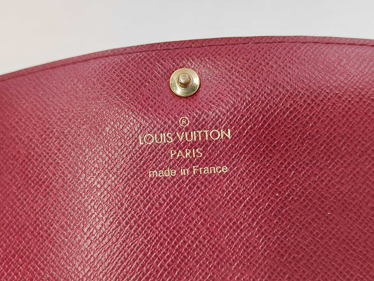 Louis Vuitton Emilie Monogram Canvas, Brown, Canvas, Wallet