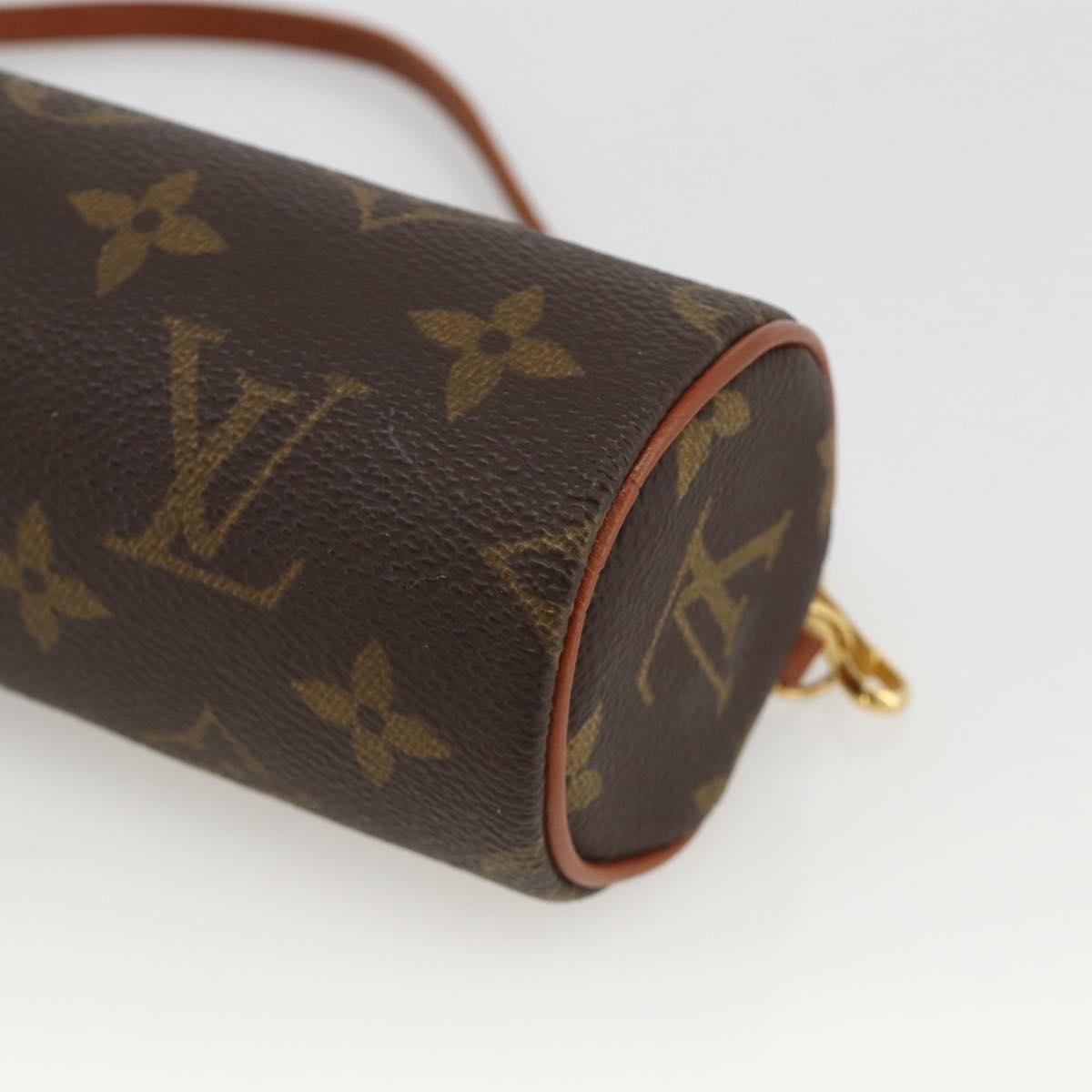 Louis Vuitton Papillon Pochette Monogram Canvas, Brown, Canvas, Clutch