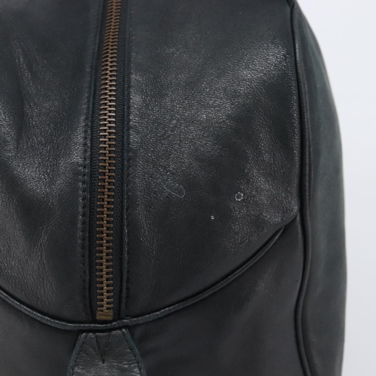 Christian Dior Handbag Leather, Navy, Leather, Handbag