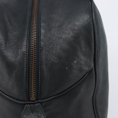 Christian Dior Handbag Leather, Navy, Leather, Handbag