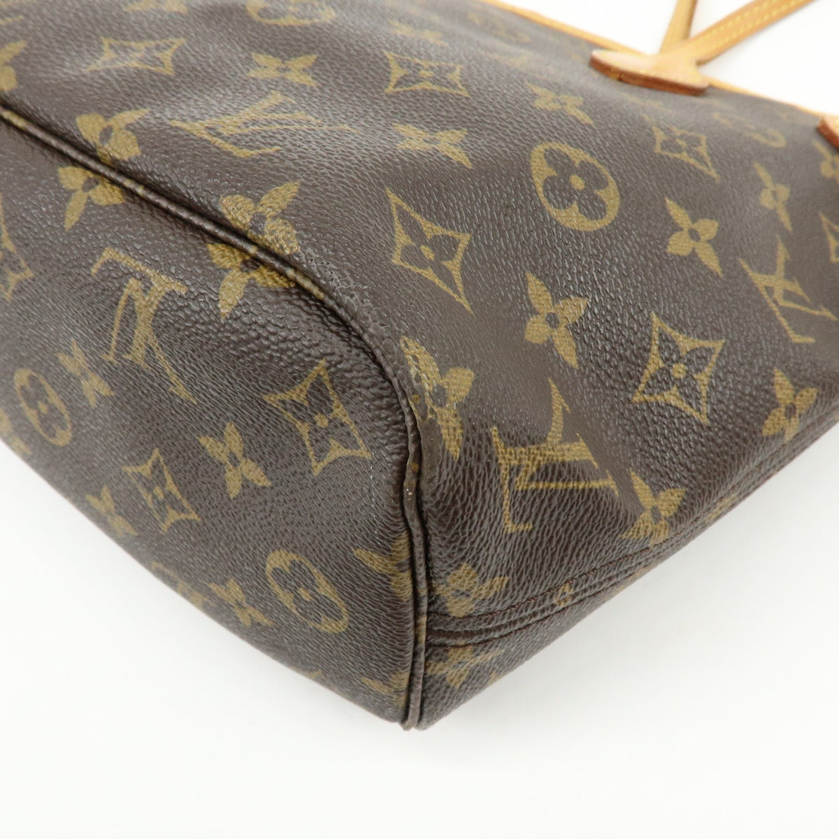 Louis Vuitton Neverfull Monogram Canvas, Brown, Canvas, Tote Bag