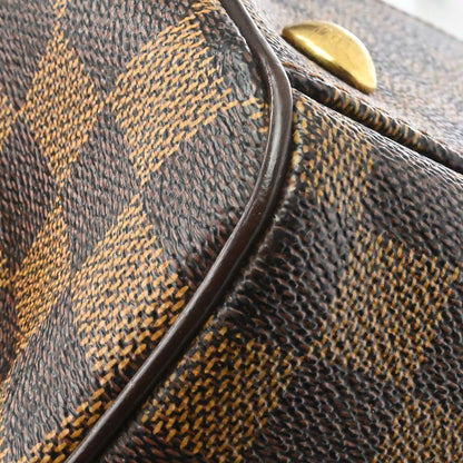 Louis Vuitton Trevi Damier, Brown, Canvas, Handbag