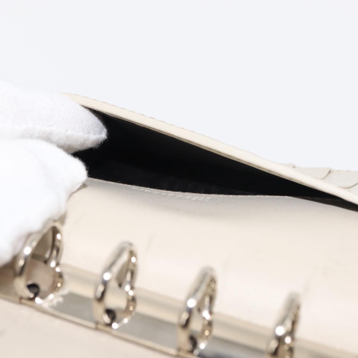 Gucci Ring Agenda Cover Guccissima Leather, Beige, Leather, Briefcase