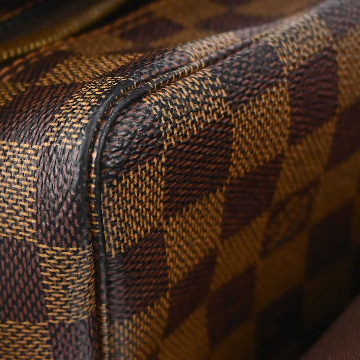 Louis Vuitton Naviglio Damier, Brown, Canvas, Shoulder Bag