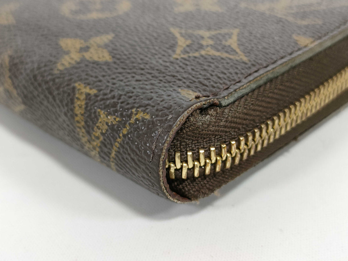 Louis Vuitton Zippy Monogram Canvas, Brown, Canvas, Wallet