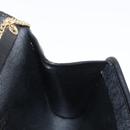 Christian Dior Vintage Trotter Shoulder Bag Canvas, BLACK, CANVAS, Shoulder bag