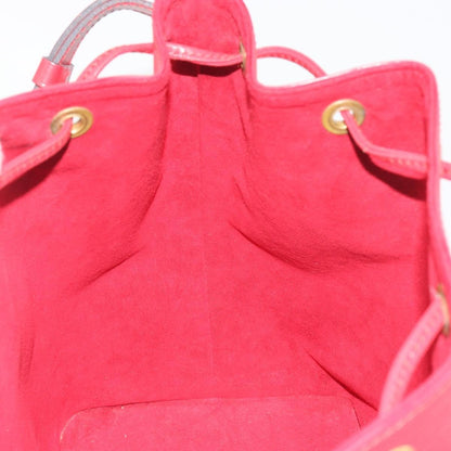Louis Vuitton Petit Noe Epi Leather, Red, Leather, Shoulder Bag