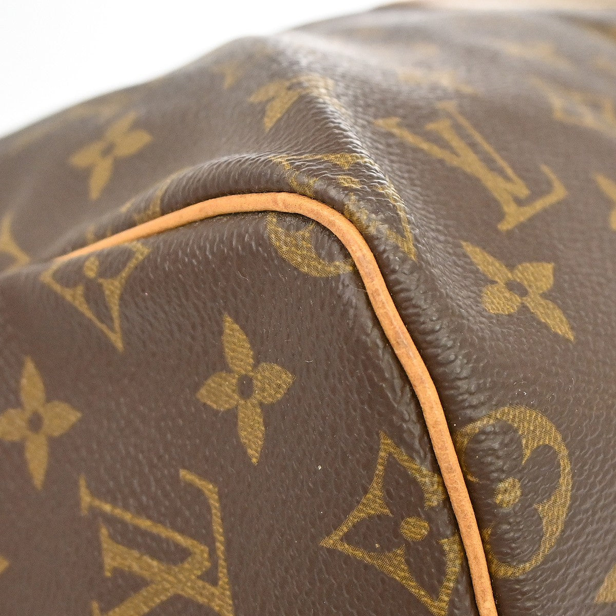 Louis Vuitton Keepall Monogram Canvas, Brown, Canvas, Travel Bag