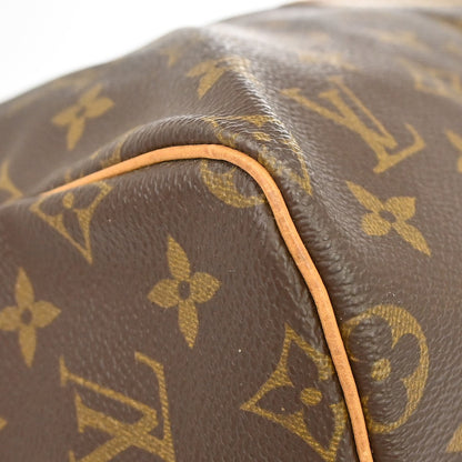 Louis Vuitton Keepall Monogram Canvas, Brown, Canvas, Travel Bag