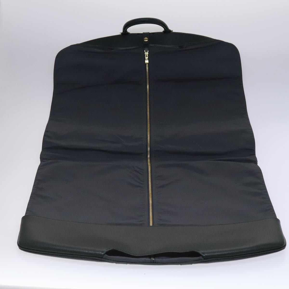 Louis Vuitton Garment Cover Taiga Leather, Green, Leather, Travel Bag