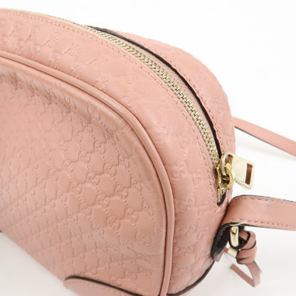 Gucci Bree Disco Microguccissima Leather, Pink, Leather, Crossbody Bag
