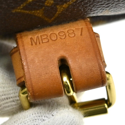 Louis Vuitton Saumur Monogram Canvas, Brown, Canvas, Shoulder Bag