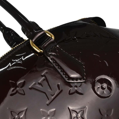 Louis Vuitton Sherwood Monogram Vernis, Purple, Patent Leather, Handbag