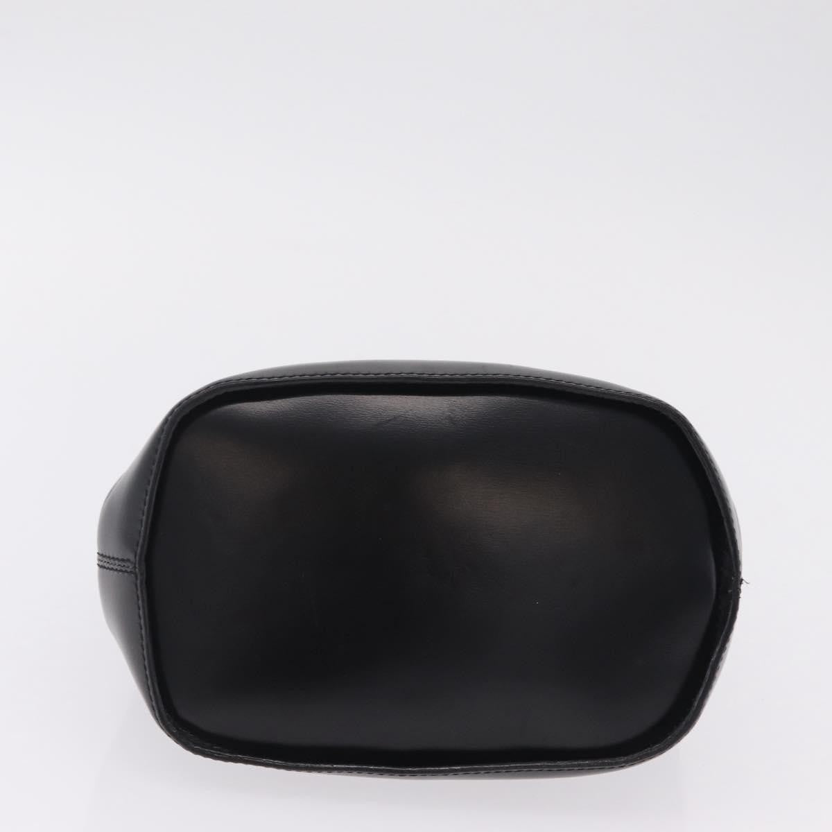 Celine Shoulder Leather, Black, Leather, Shoulder Bag