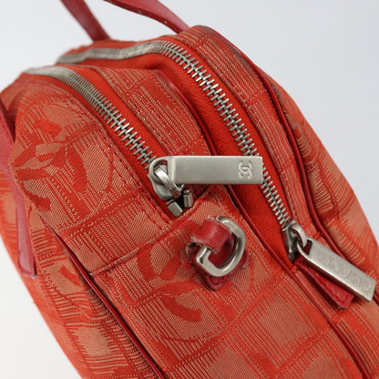 Chanel Travel Line Convertible Satchel Nylon, RED, NYLON, Handbag