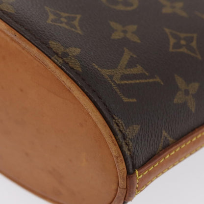 Louis Vuitton Drouot Monogram Canvas, Brown, Canvas, Shoulder Bag