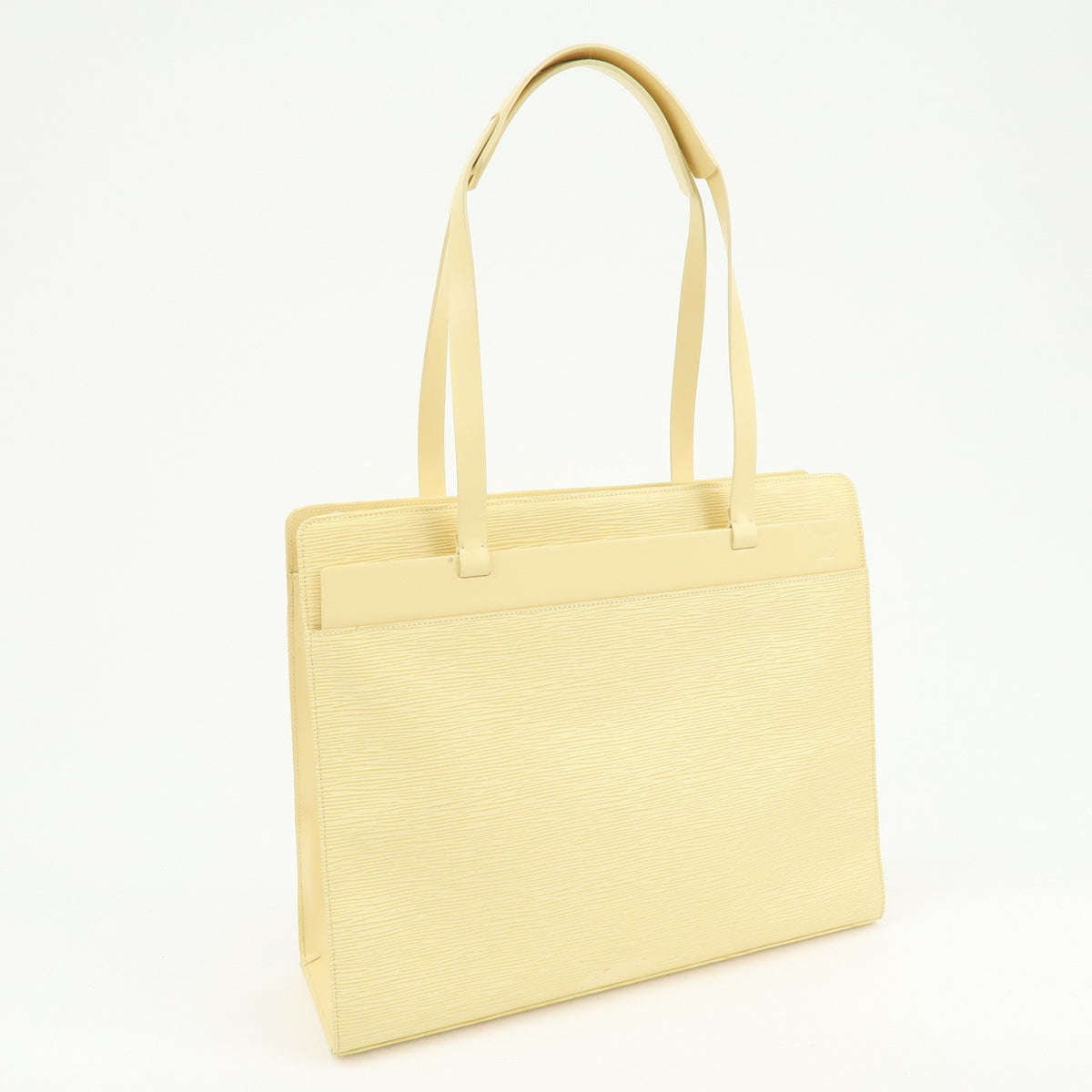 Louis Vuitton Croisette Epi Leather, Yellow, Leather, Tote Bag
