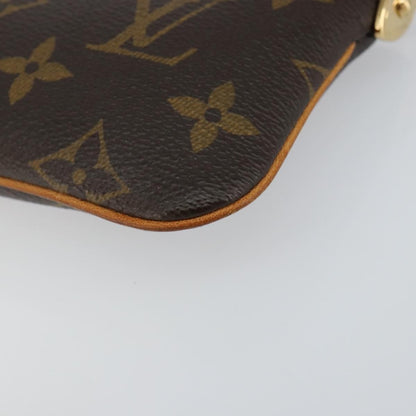 Louis Vuitton Milla Pochette Monogram Canvas, Brown, Canvas, Clutch