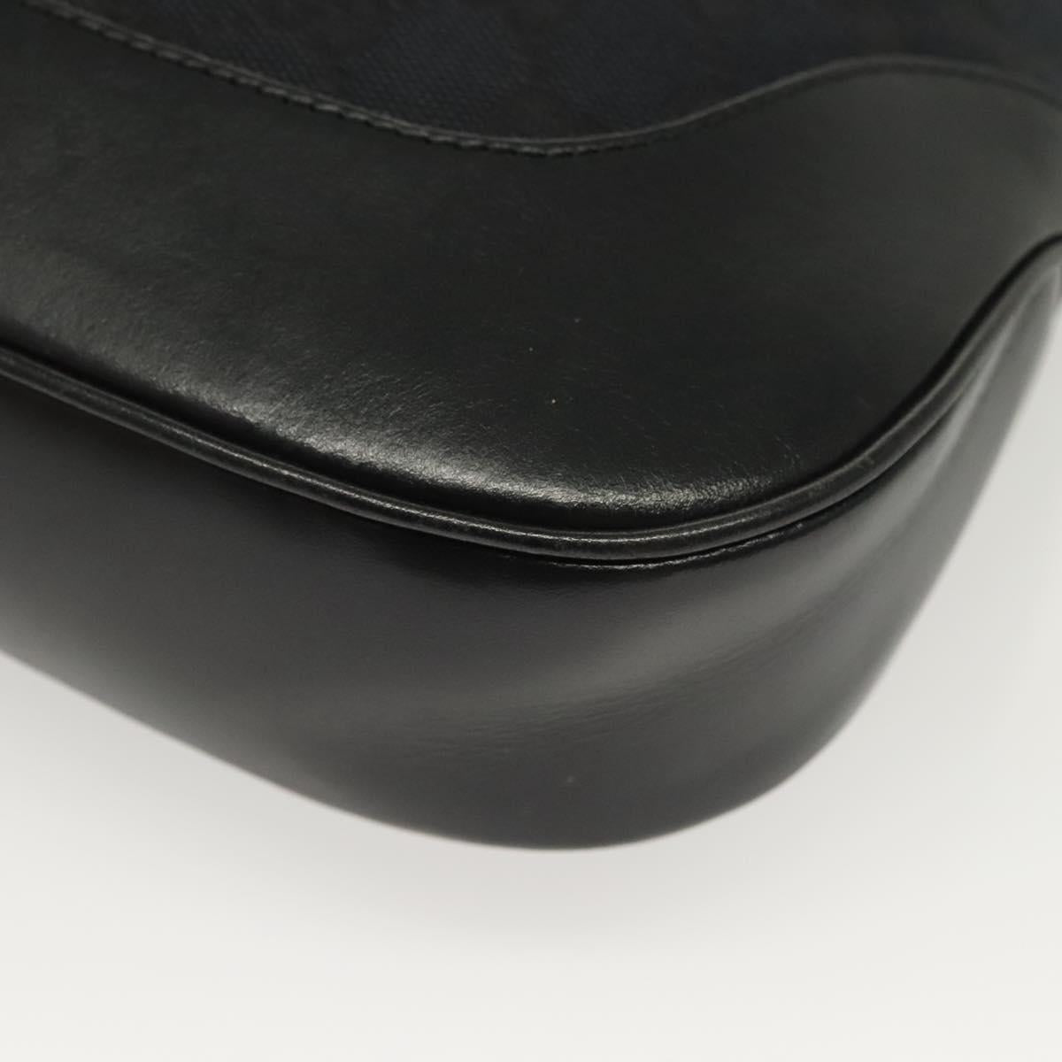 Gucci Jackie Original Shoulder Bag Diamante Coated Canvas, BLACK, CANVAS, Shoulder bag