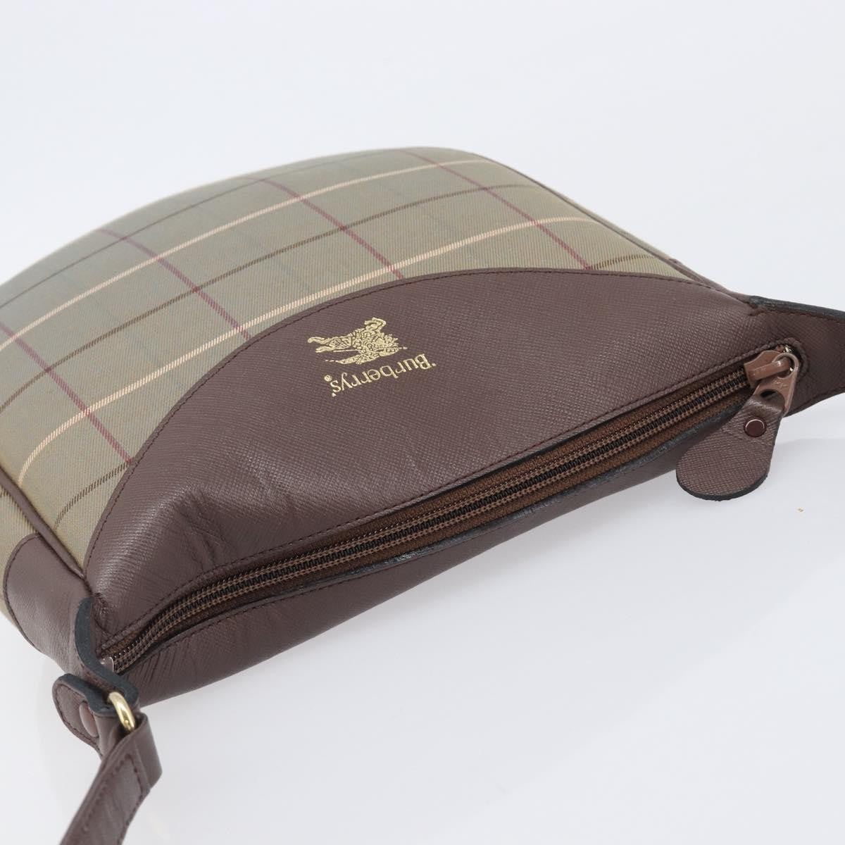 Burberry Nova Check Shoulder Bag Canvas, Brown, Canvas, Shoulder Bag