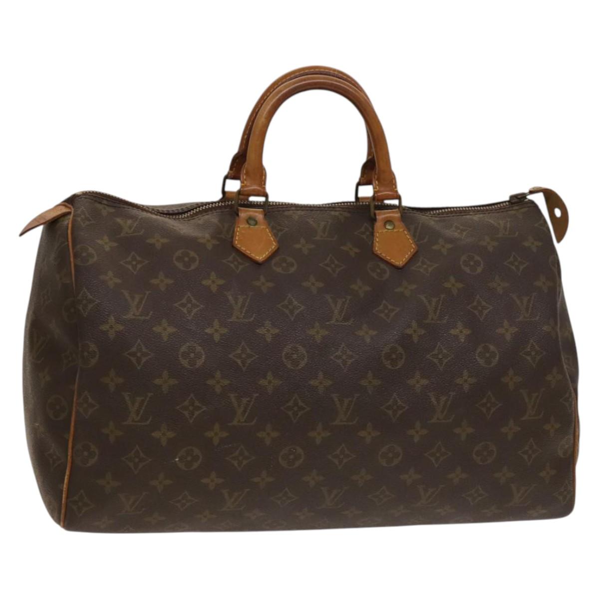 Louis Vuitton Speedy Bandouliere Bag Monogram Canvas, BROWN, CANVAS, Handbag