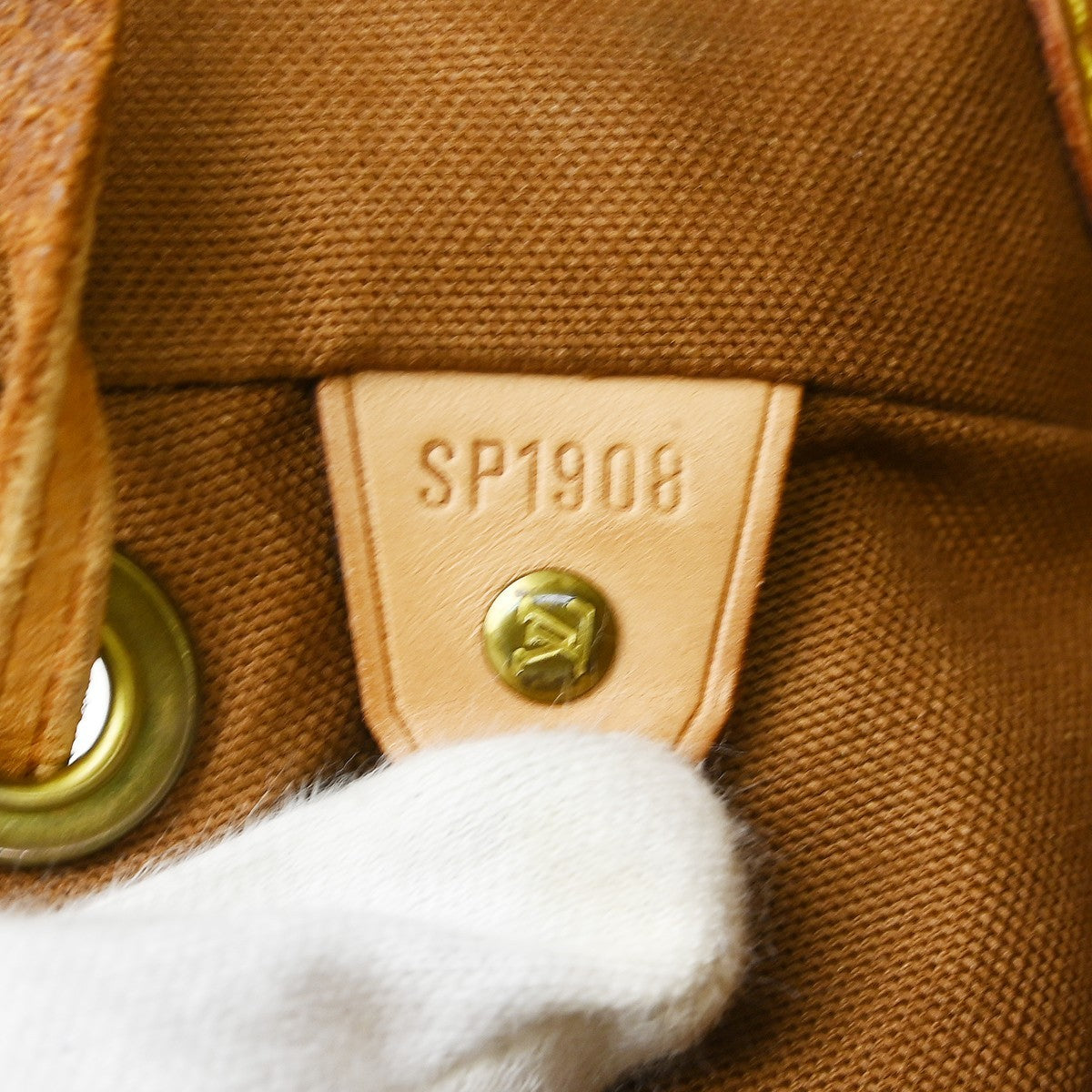 Louis Vuitton Vintage Montsouris Monogram Canvas, Brown, Canvas, Backpack