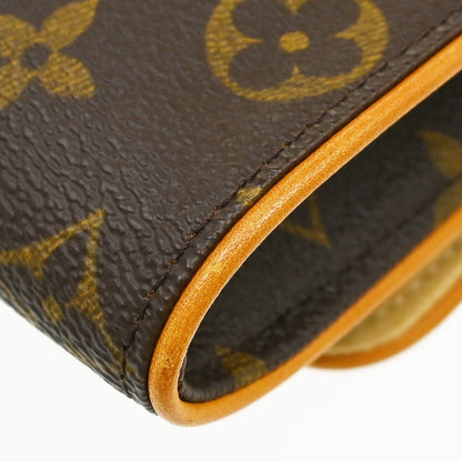 Louis Vuitton Twin Monogram Canvas, Brown, Canvas, Clutch
