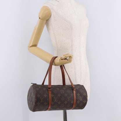Louis Vuitton Papillon Monogram Canvas, Brown, Canvas, Handbag
