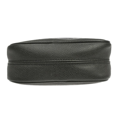 Louis Vuitton Dimitri Messenger Taiga Leather, Black, Leather, Shoulder Bag