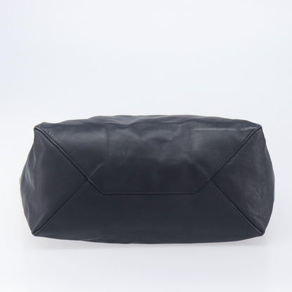 Celine Horizontal Bi-Cabas Leather, Beige, Leather, Tote Bag