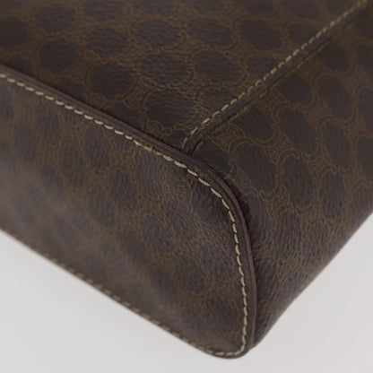 Celine Macadam Vanity Canvas, Brown, Canvas, Clutch