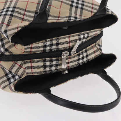 Burberry Nova Check Nylon, Beige, Nylon, Handbag