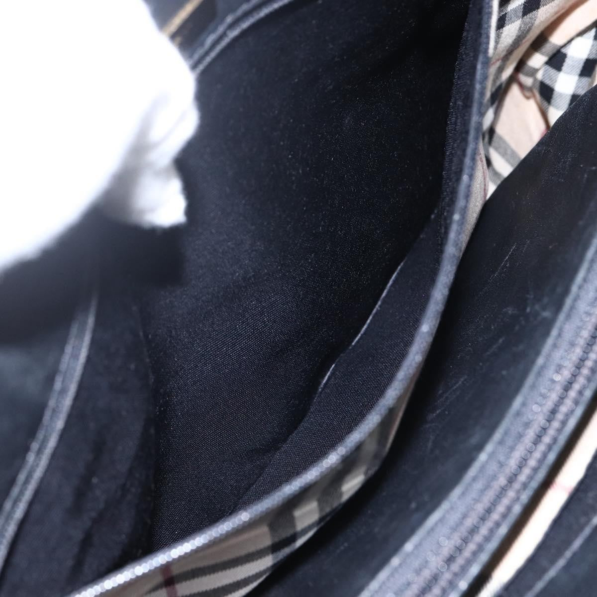 Burberry Vintage Leather, Black, Leather, Tote Bag