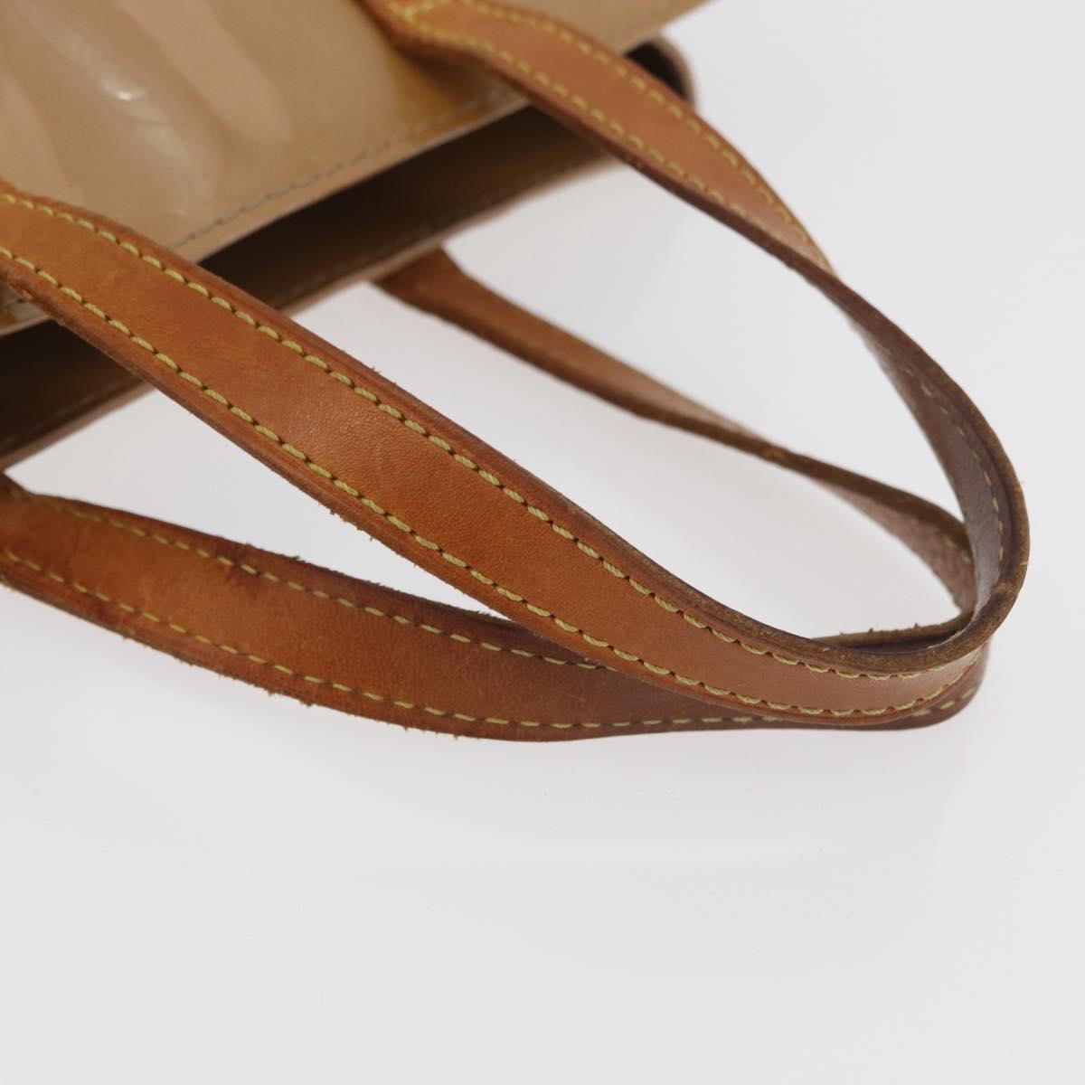 Louis Vuitton Reade Monogram Vernis, Brown, Patent Leather, Handbag