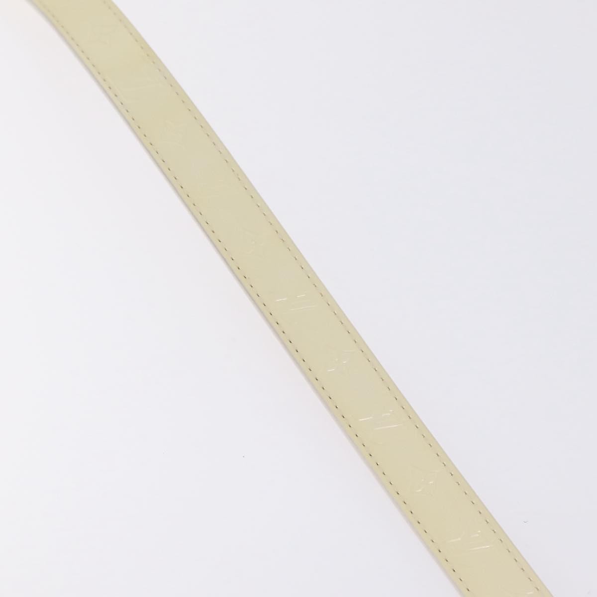 Louis Vuitton Vernis Belt LV Monogram Vernis, Beige, Patent Leather, Belt