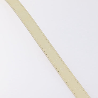 Louis Vuitton Vernis Belt LV Monogram Vernis, Beige, Patent Leather, Belt
