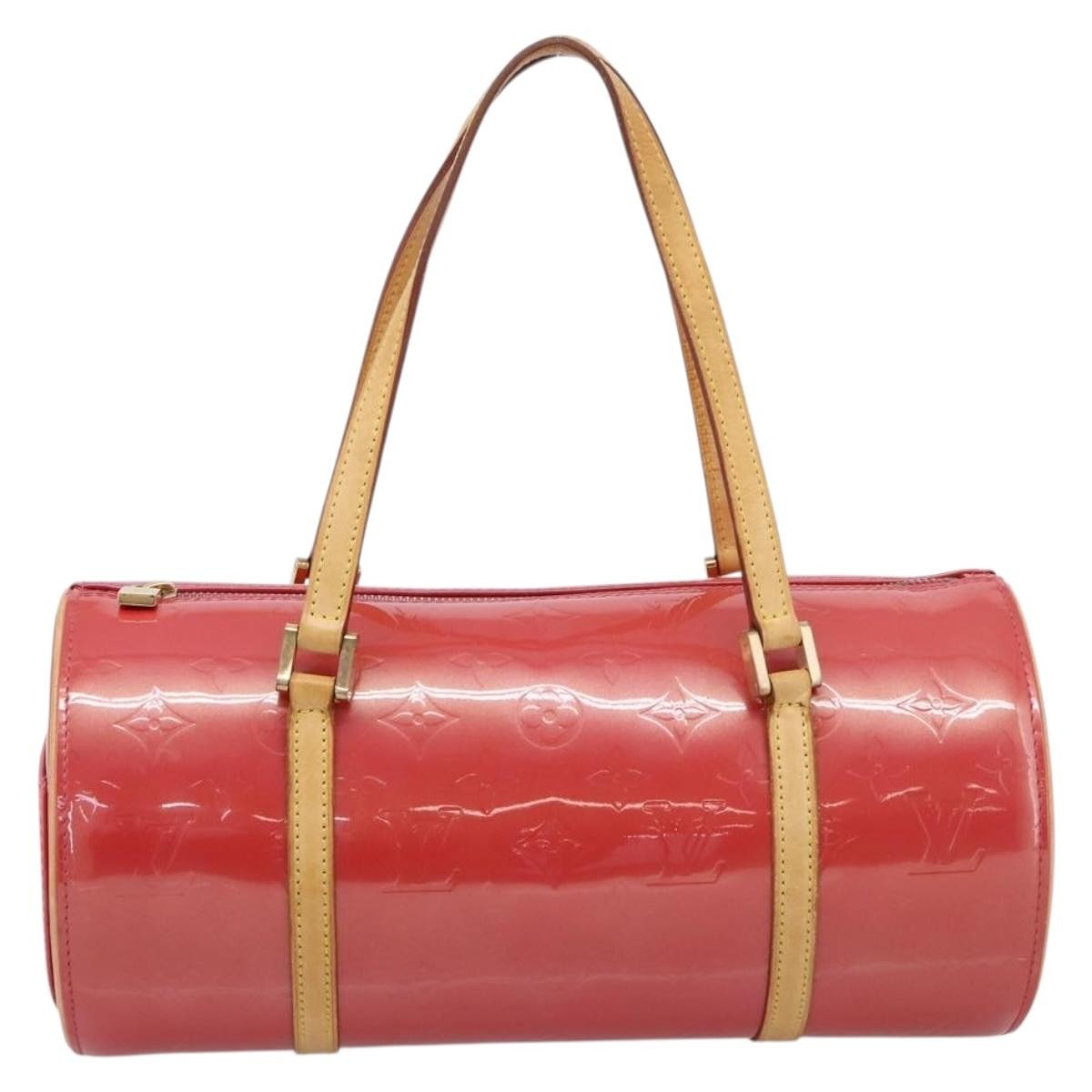 Louis Vuitton Bedford Monogram Vernis, Pink, Patent Leather, Handbag