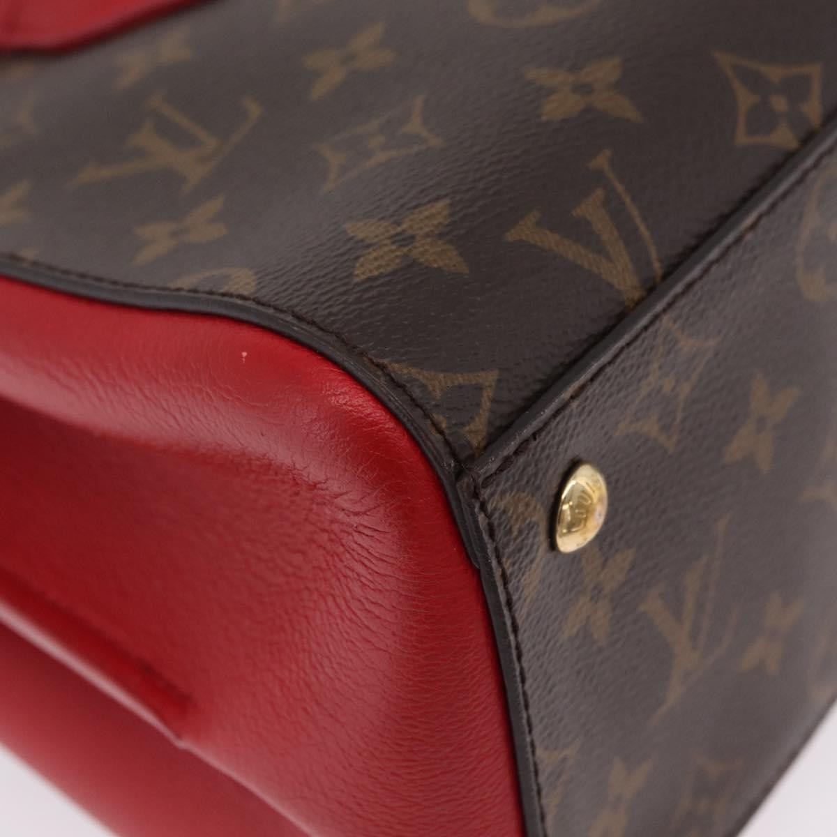 Louis Vuitton Florine Monogram Canvas and Leather, Brown, Canvas, Handbag