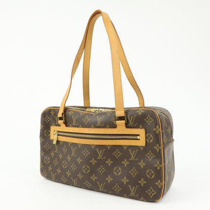 Louis Vuitton Cite Monogram Canvas, Brown, Canvas, Handbag