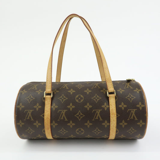 Louis Vuitton Papillon Monogram Canvas, Brown, Canvas, Handbag