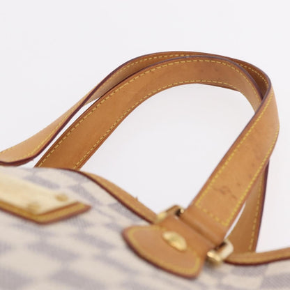 Louis Vuitton Hampstead Damier, Beige, Canvas, Handbag