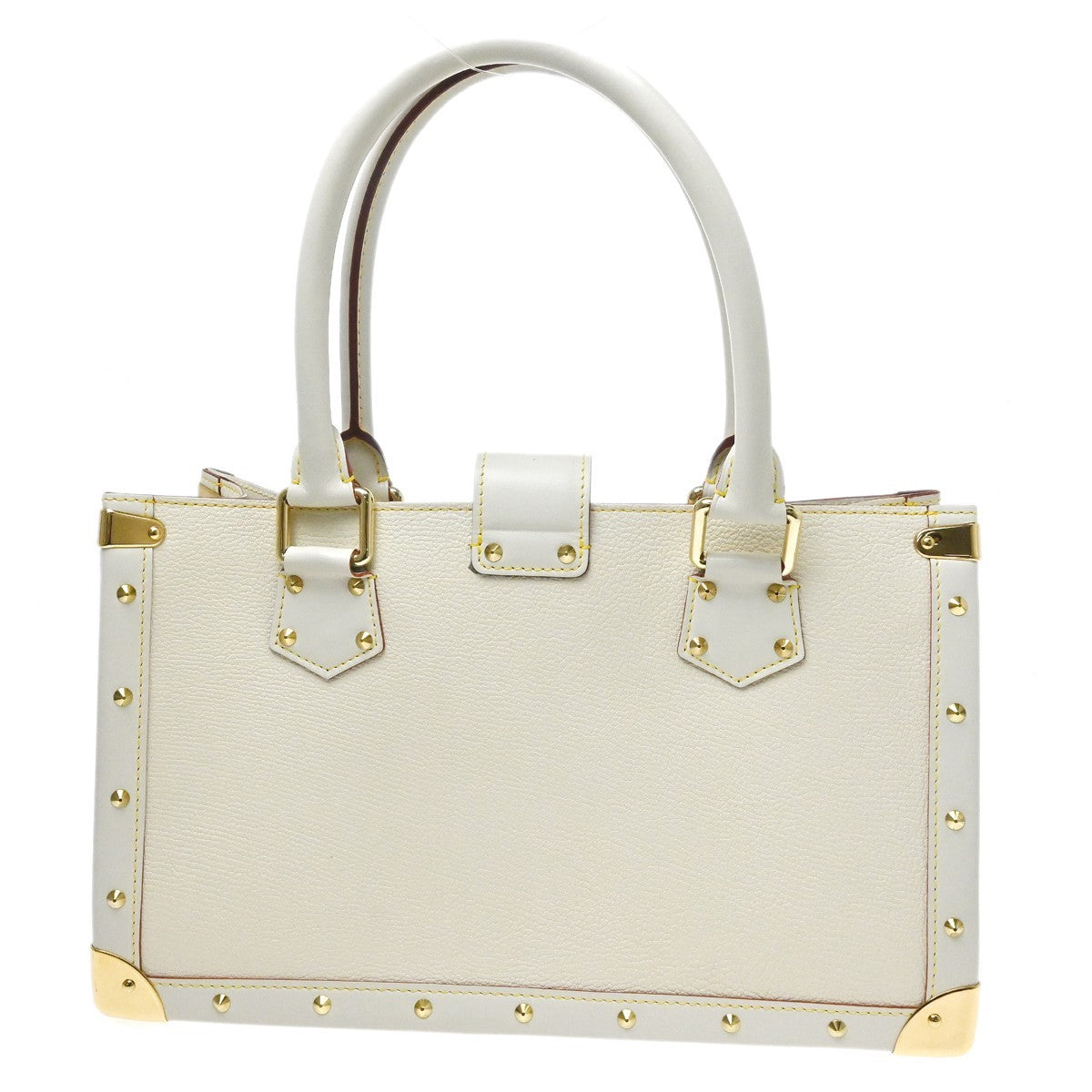 Louis Vuitton Suhali Le Fabuleux Leather, White, Leather, Handbag