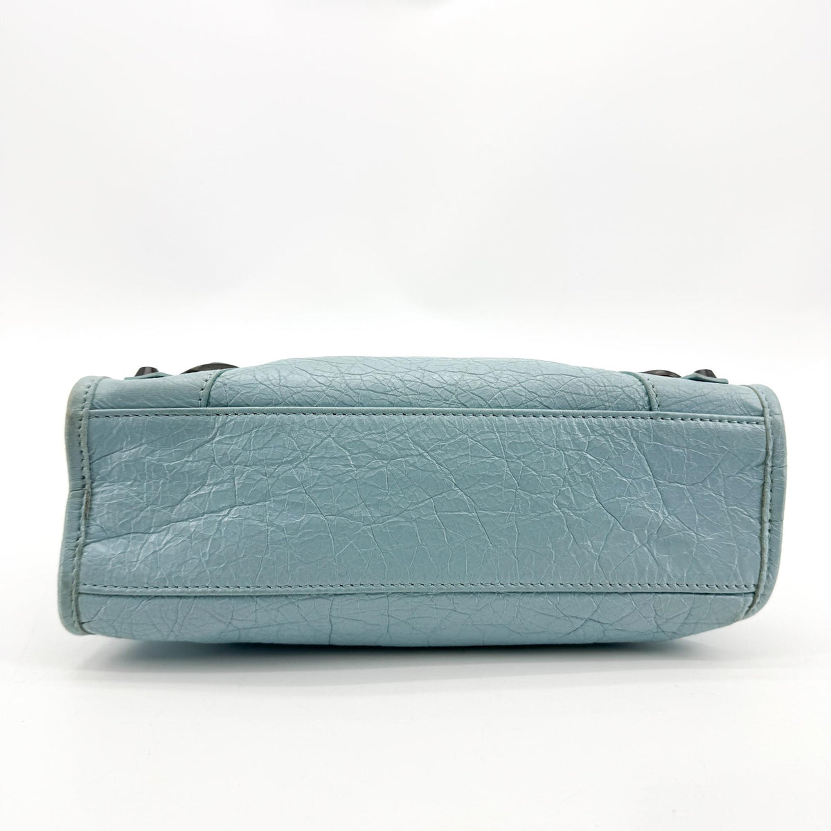 Balenciaga City Leather, Blue, Other, Handbag