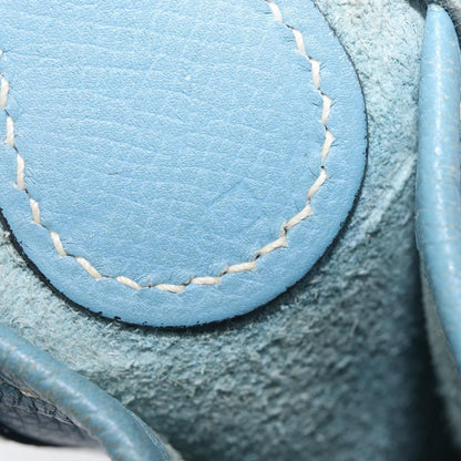 Hermes Vespa Courchevel, Blue, Leather, Shoulder Bag